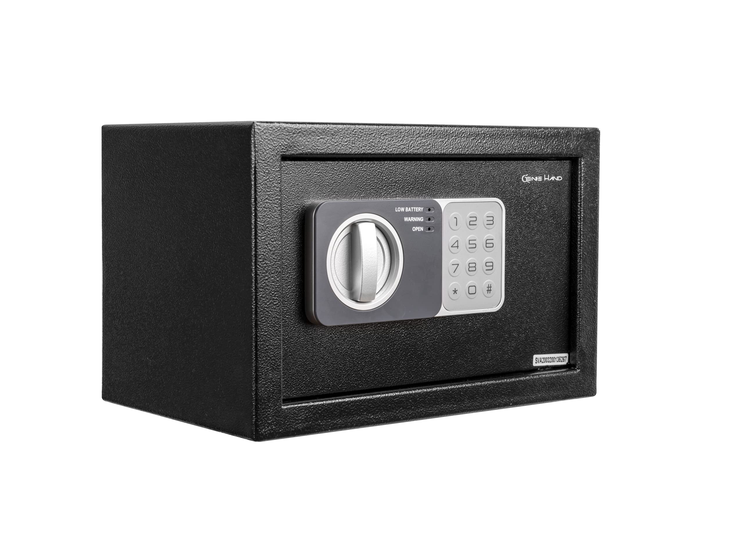 Genie Hand Time Lock Safe with Weekly/Daily Timer - B-Class Security Lock & Anti-Bounce Technology - Perfect for Home, Office, and Retail Cash Management