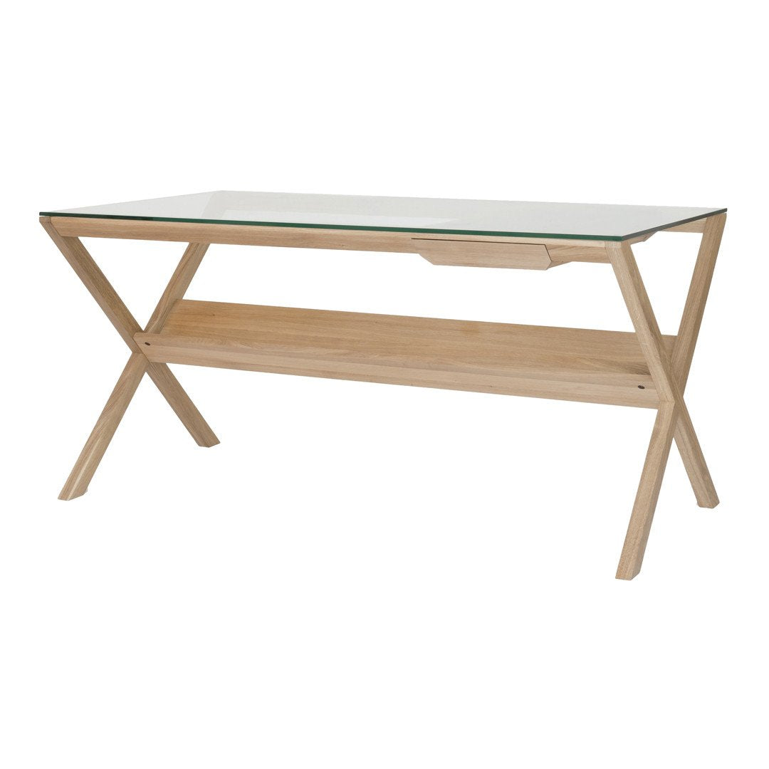 Stylish Covet Desk by Case Furniture - Modern Home Office & Study Room Writing Table for Work & Productivity