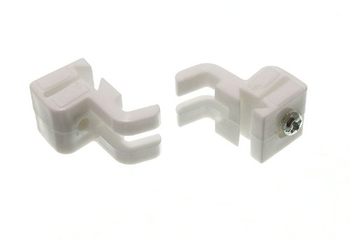 10-Pack Curtain Glide Rail Stop Ends - Compatible with Swish Solo Glyde Dovetail Track - Secure & Smooth Curtain Movement for Home & Office Windows