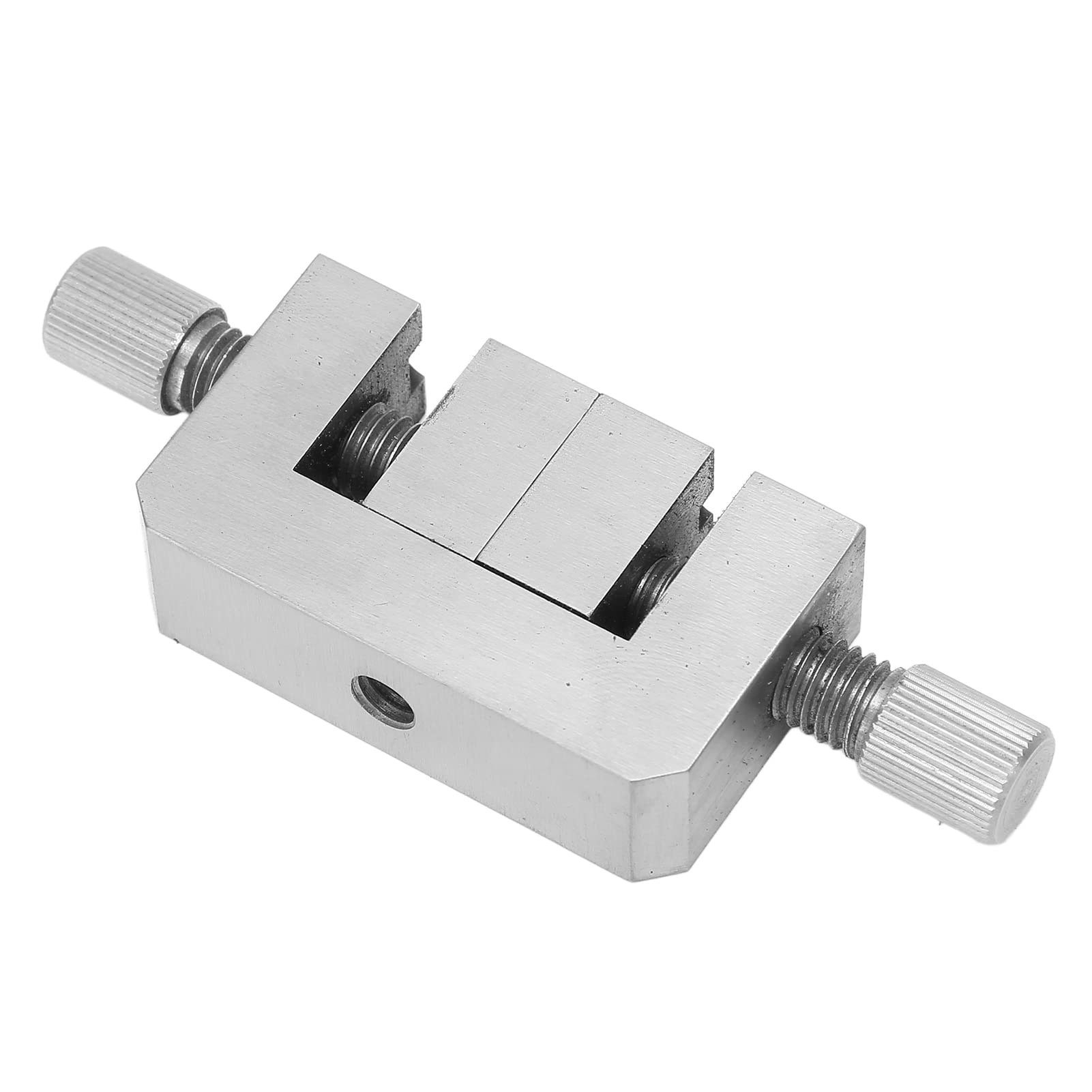 Stainless Steel Watch Crown Clamp - 3 Hole Watch Head Repair Tool for Watchmakers | Professional Watch Repair Accessory for Rolex, Omega & Luxury Watches