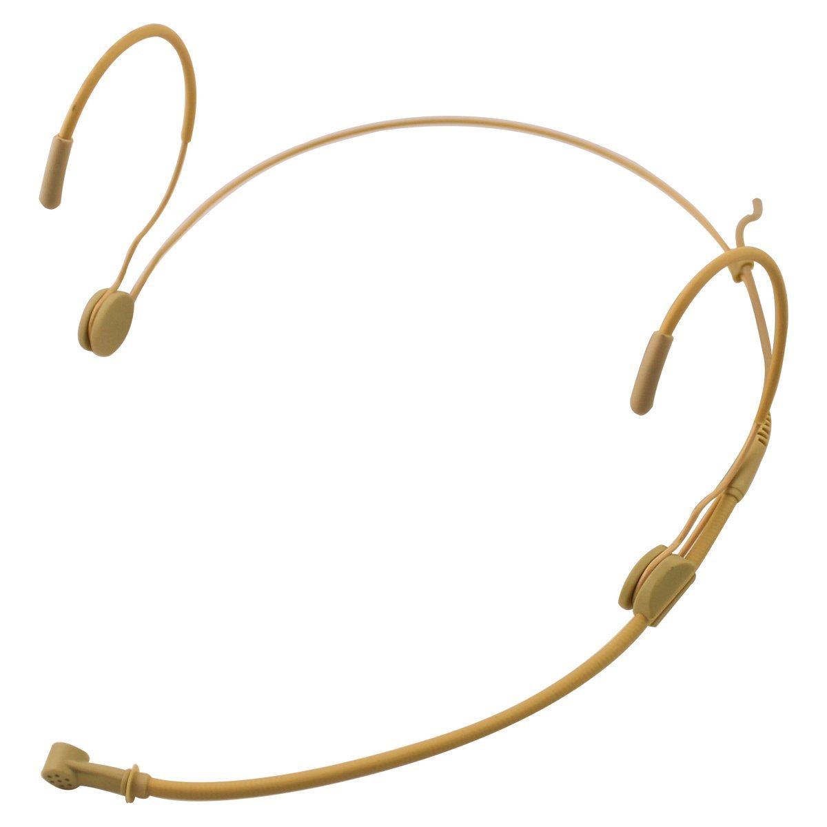 JK MIC-J 069 Earhook Headset with Unidirectional Microphone - 3.5mm TRS Connector for Call Centers, Customer Service & Office Communications