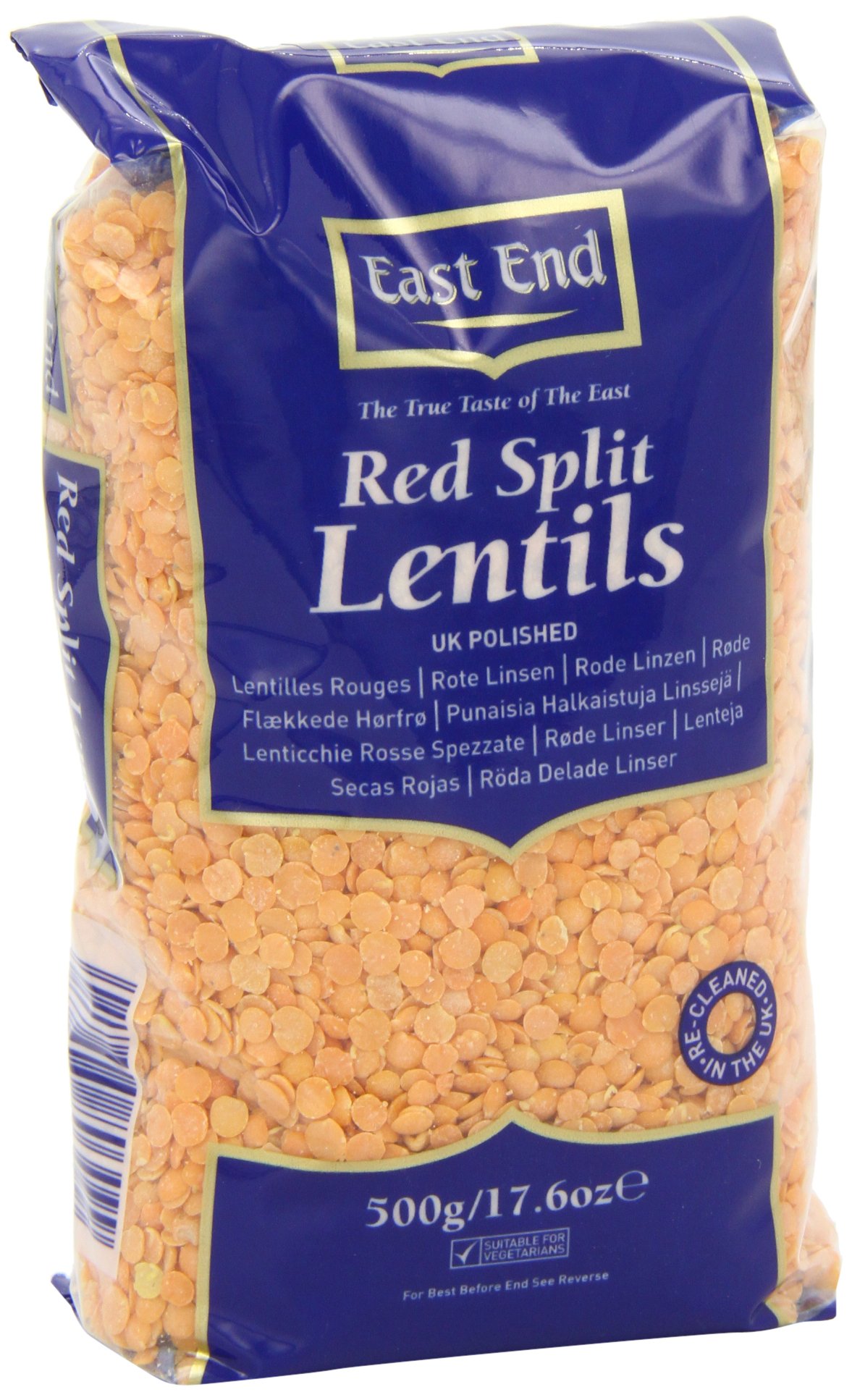 Organic Red Lentils 500g | Non-GMO, Gluten-Free | Perfect for Soups, Stews & Indian Dal Dishes | Bulk Pantry Staple