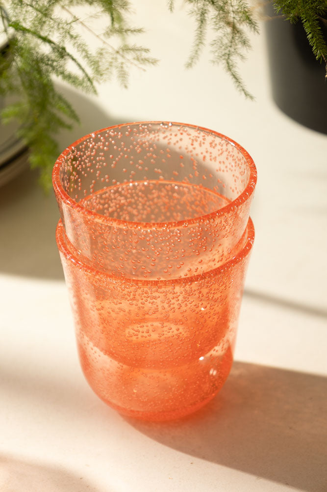 Acrylic Coral Pink Picnic Tumbler - 20oz Insulated Travel Cup with Lid & Straw, BPA-Free, Leak Proof - Perfect for Beach, Camping, Office & Outdoor Activities