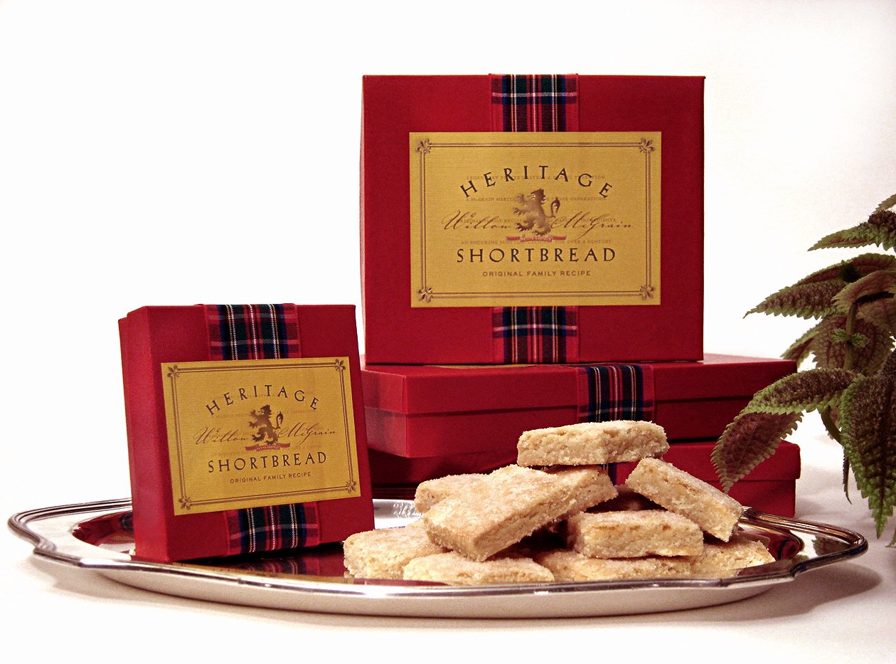 Original Shortbread Cookies - 9 oz Box | Premium Scottish-Style Butter Cookies for Gifts, Tea Time & Holiday Treats