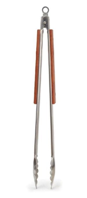 Premium Stainless Steel BBQ Locking Tongs - Heavy Duty Grilling Tongs with Secure Lock for Outdoor Cooking, Camping & Backyard Barbecue - Perfect for Flipping, Serving & Handling Hot Food