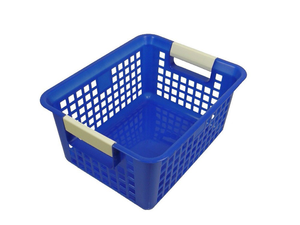 Red Book Baskets - Stylish Storage for Books, Magazines & Home Decor - Perfect for Living Room, Bedroom or Office Organization