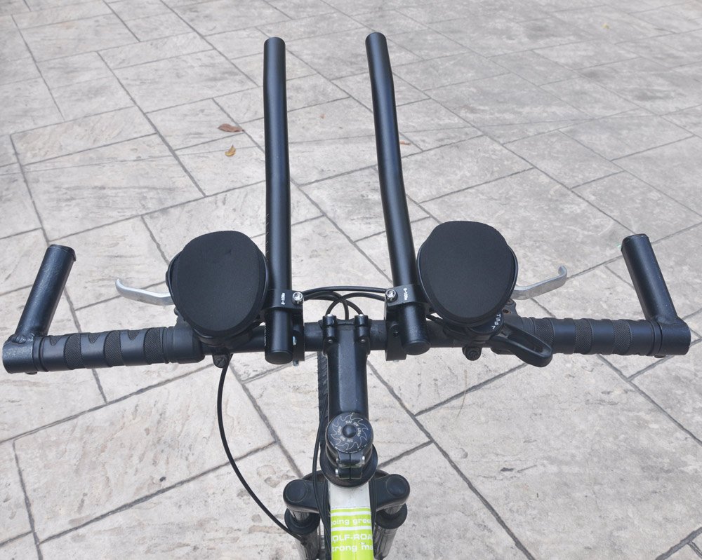 UPANBIKE 31.8mm Bike Rest Handlebar TT Aero Bar - Lightweight Triathlon & Road Bike Handlebar for Cycling, Mountain Bikes - Perfect for Racing, Training & Long Distance Rides
