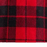 Red Black Plaid With Cream
