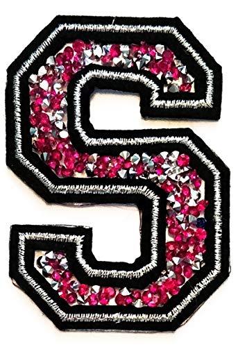 Pink Crystal Letter S