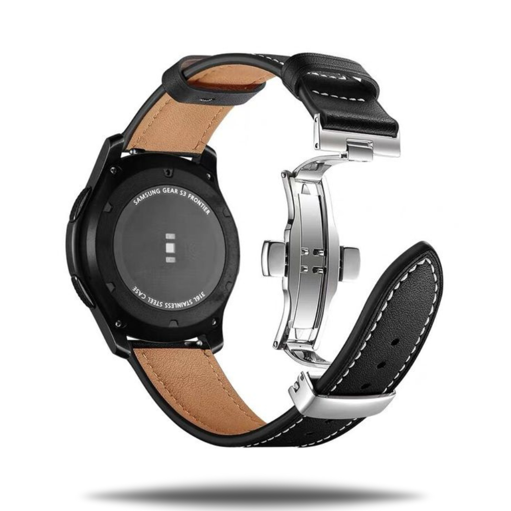 Premium Genuine Leather Replacement Bands for Huawei Watch - Adjustable, Comfortable & Durable - Perfect for Work, Fitness & Everyday Wear