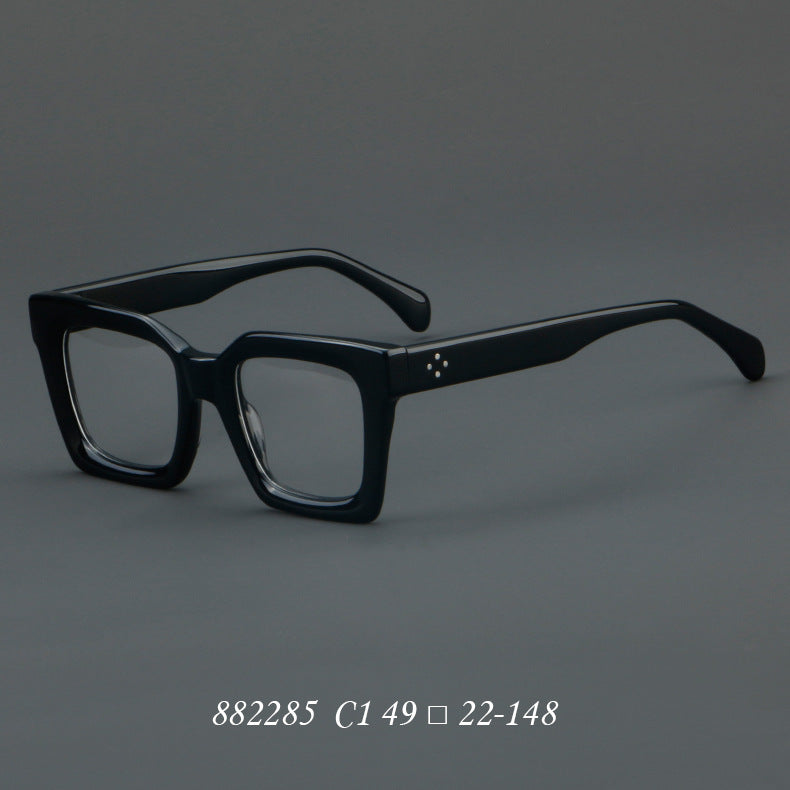 Vintage Thick Rimmed Glasses Retro Frames 882285 - Stylish Eyewear for Reading, Fashion & Everyday Use