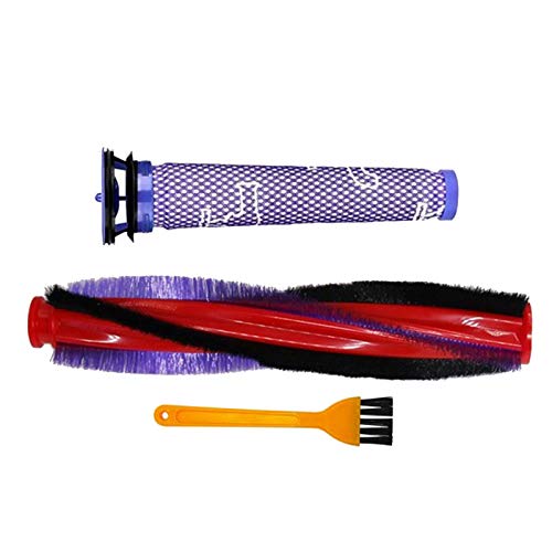 Genuine Rolling Brush Filter Replacement Compatible with Dyson V6 Animal/Fluffy, DC58, DC59, DC61, DC62, SV03, SV073 Vacuum Cleaners - Perfect for Pet Hair Removal & Deep Cleaning Carpets