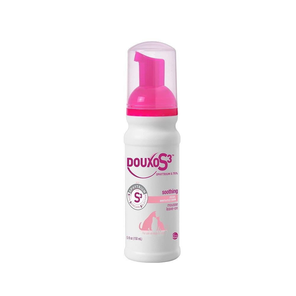 Calming Mousse for Dogs & Cats - S3 Stress Relief Formula | Soothing Anxiety Treatment for Pets During Travel, Grooming & Vet Visits
