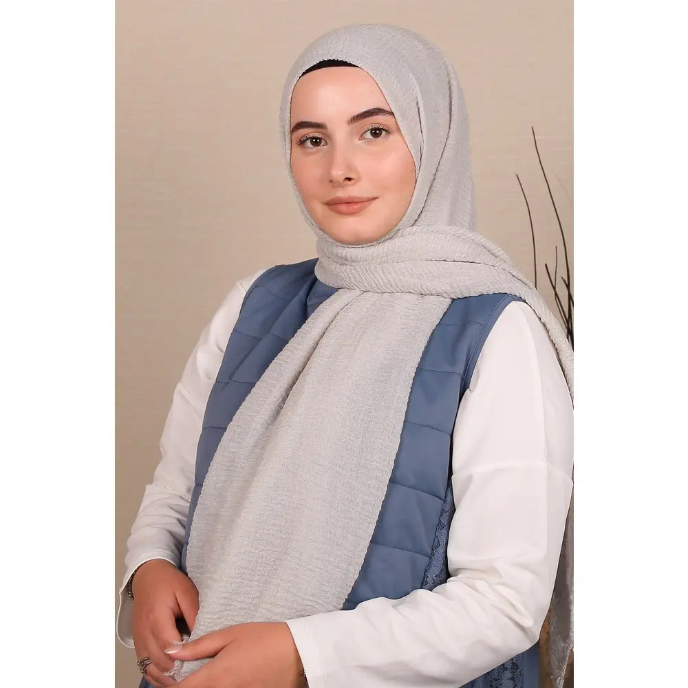 Stylish Crimp Scarf for Women - Soft & Warm Winter Fashion Accessory - Perfect for Cold Weather, Office, and Outdoor Activities