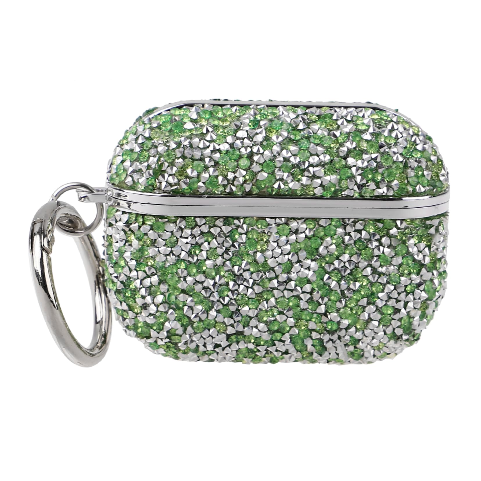ETHZZLE Rhinestone Earbuds Storage Bag - Elegant Earphone Case with Glittering Rhinestones, Protective Cover for AirPods & Wireless Earbuds - Perfect for Travel, Gym & Daily Use
