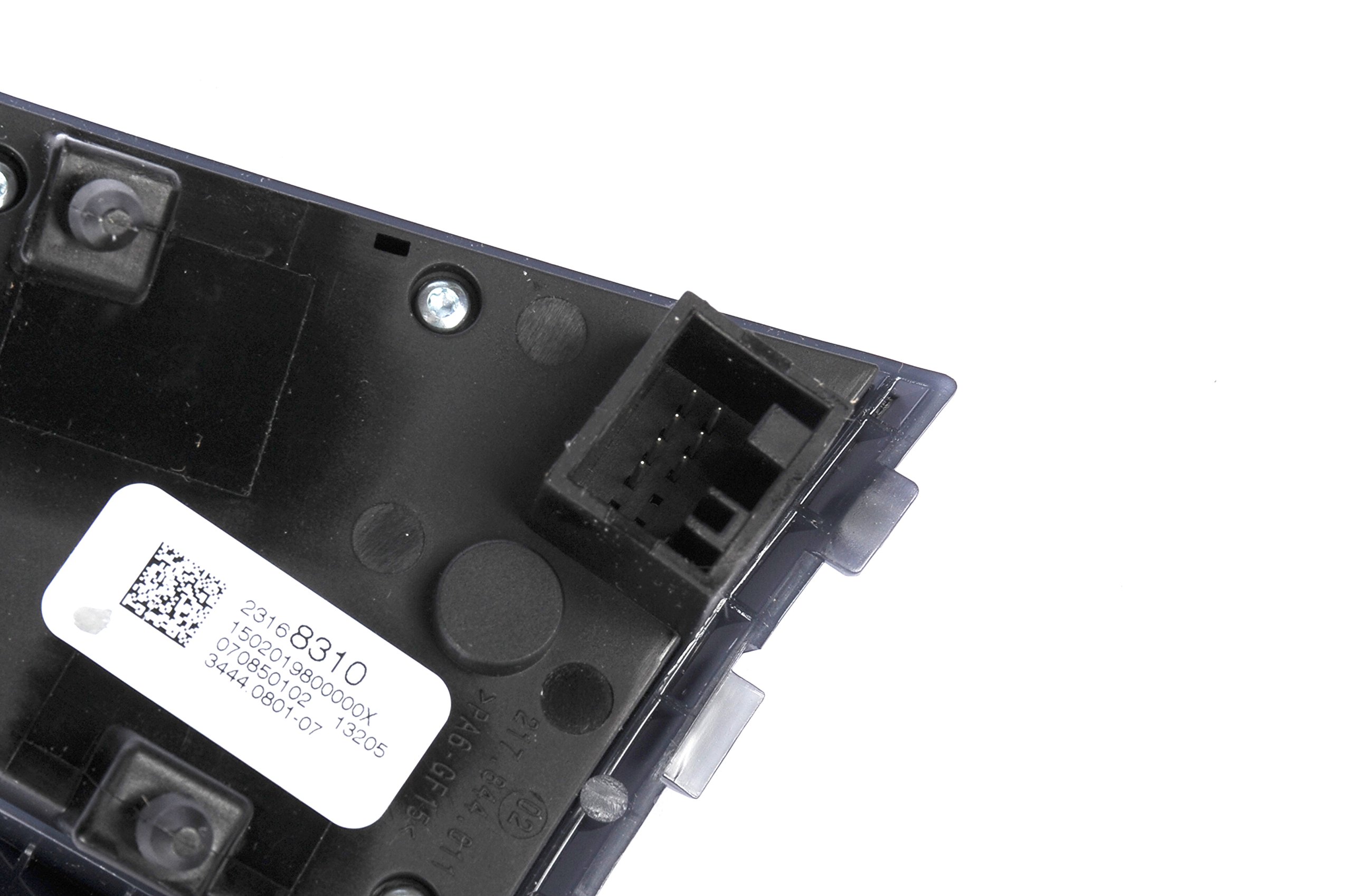 ACDelco GM Genuine Parts 23168310 Black Cruise Control Switch - Compatible with Select GM Vehicles | Perfect for Highway Driving & Long Distance Travel