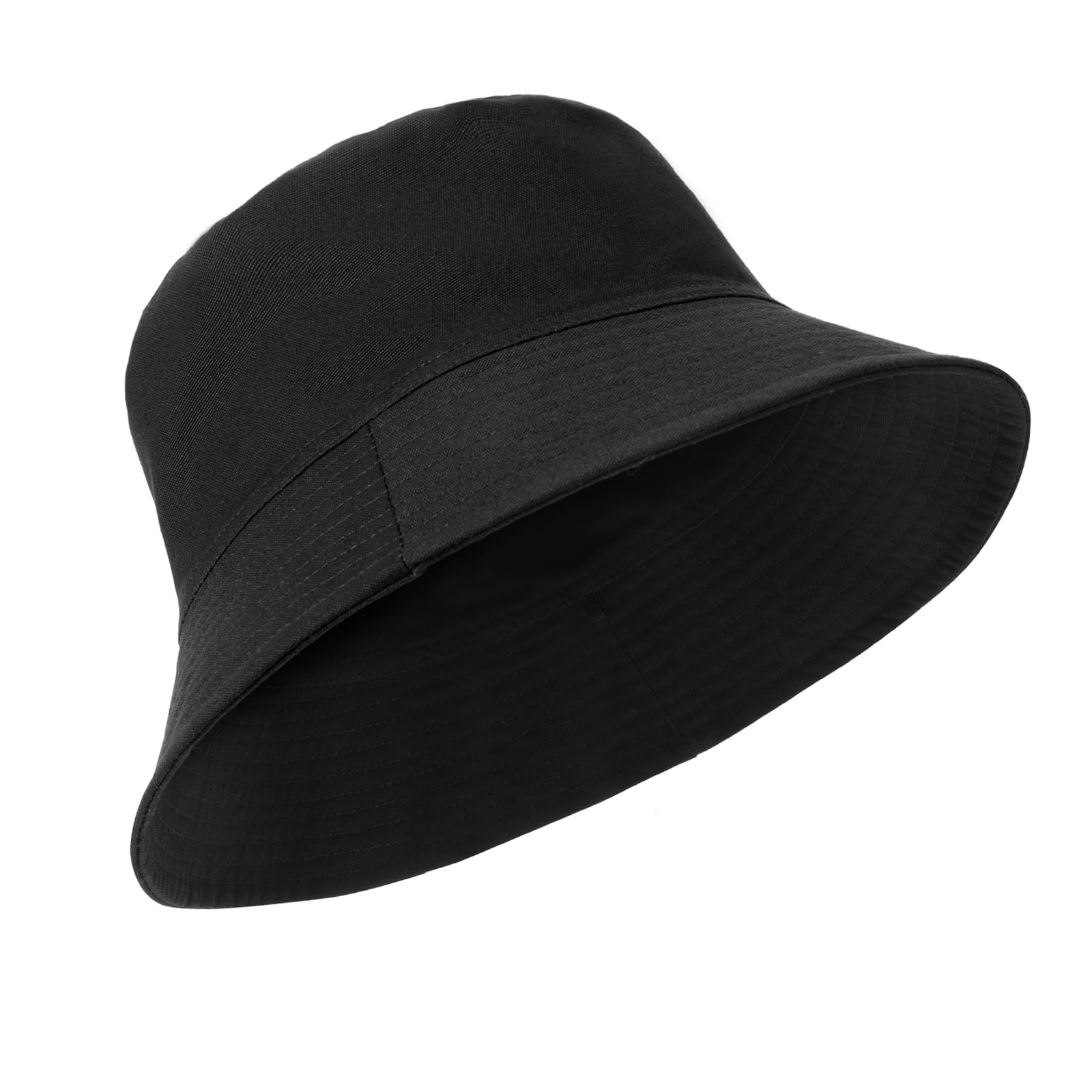 XXL Bucket Hat for Women & Men - Oversized Reversible Cotton Fisherman Hat - Double Sided Summer Sun Hat for Beach, Outdoor & Travel Protection