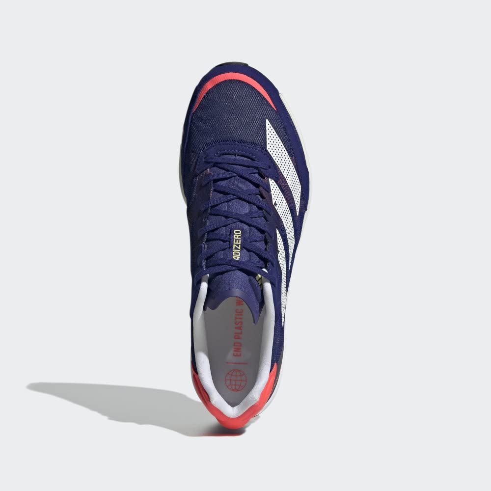 adidas Women's Adizero Adios 6 Running Shoes - Halo Mint/Sonic Ink/Signal Green | Lightweight Performance Running Shoes for Women | Perfect for Marathon Training & Road Running