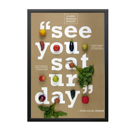 24x48 Inch SwingSnap Poster Snap Frames - 1 1/4 Inch Aluminum Frame Profile for Mounted Graphics (1/8, 3/16, 1/4 Inch Thick Boards) - Perfect for Trade Shows, Retail Displays & Office Decor