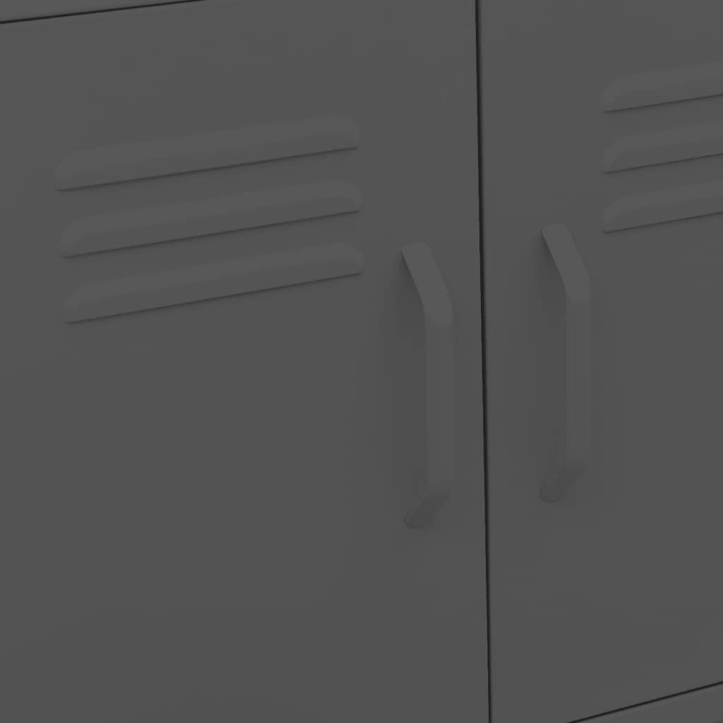 Heavy-Duty Metal Storage Cabinet - 23.6