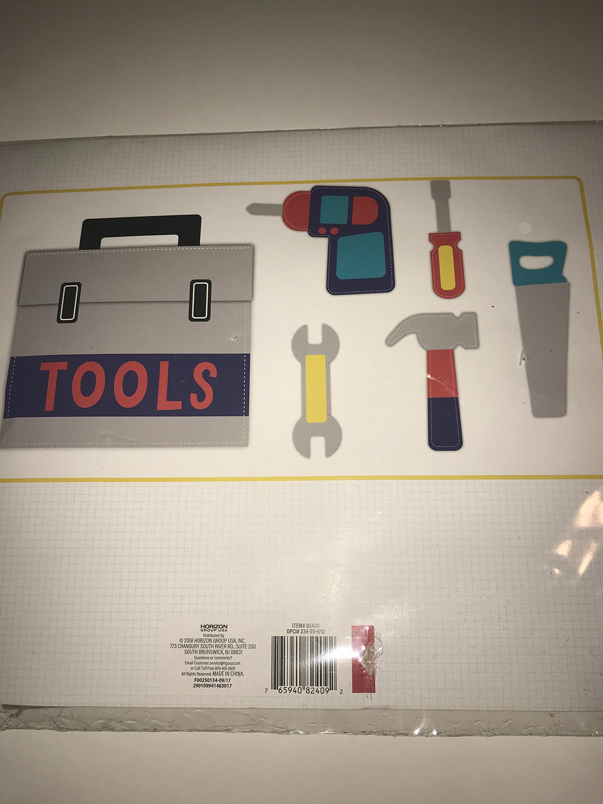 ABCDE Felt Tool Kit for Toddlers & Kids - Pretend Play Construction Toy Set for Boys & Girls Ages 2-5 - Perfect for Early Learning, Role Play & STEM Development