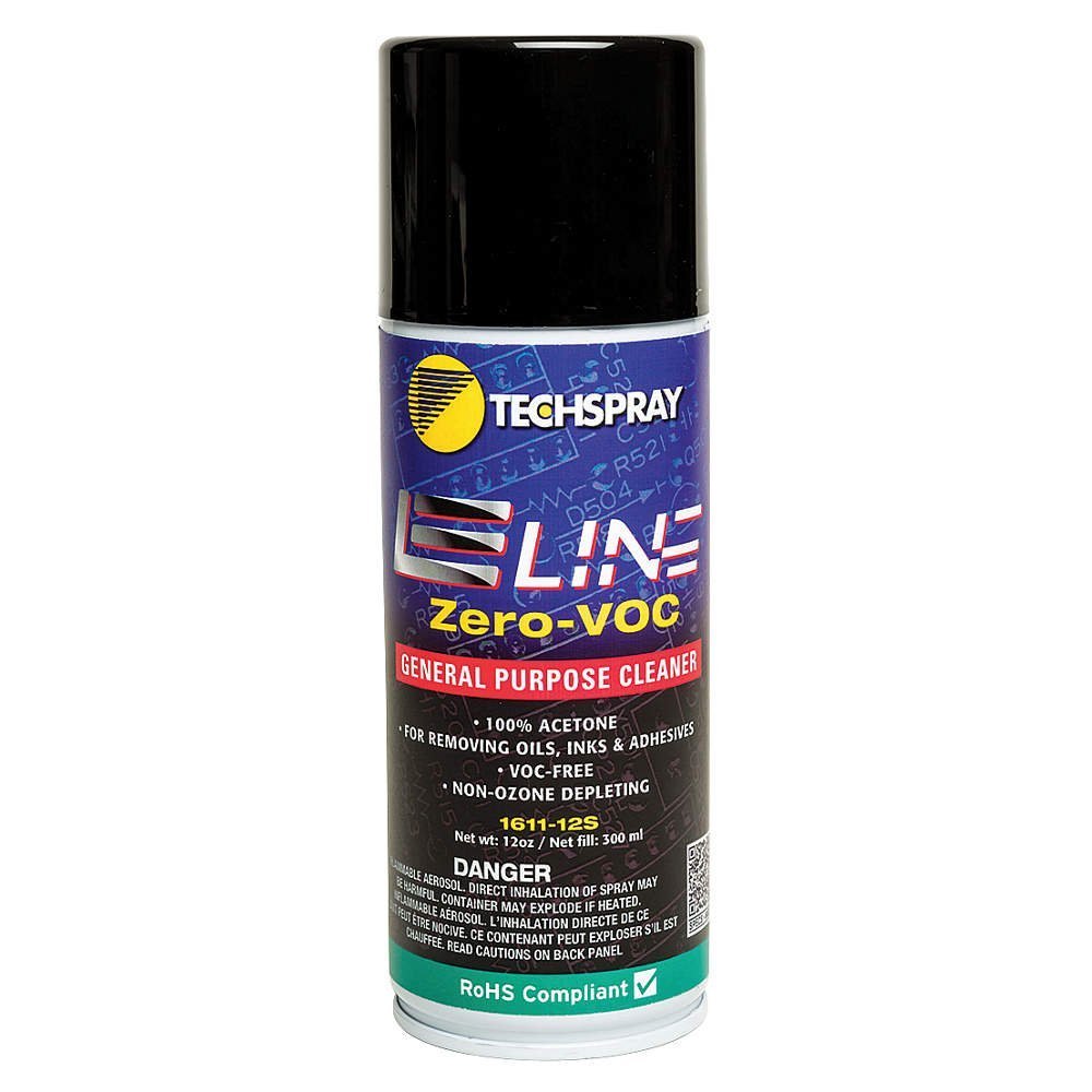 TECHSPRAY General Purpose Cleaner, 12 oz - Multi-Surface Cleaning Solution for Electronics, Appliances & Home Use
