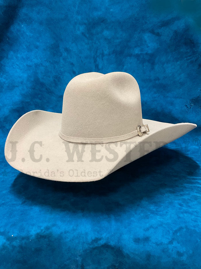 Justin JF0357RIATXL RIATA 3X Wool Western Hat in Platinum Silver - Perfect for Rodeo, Country Music Festivals & Western Fashion