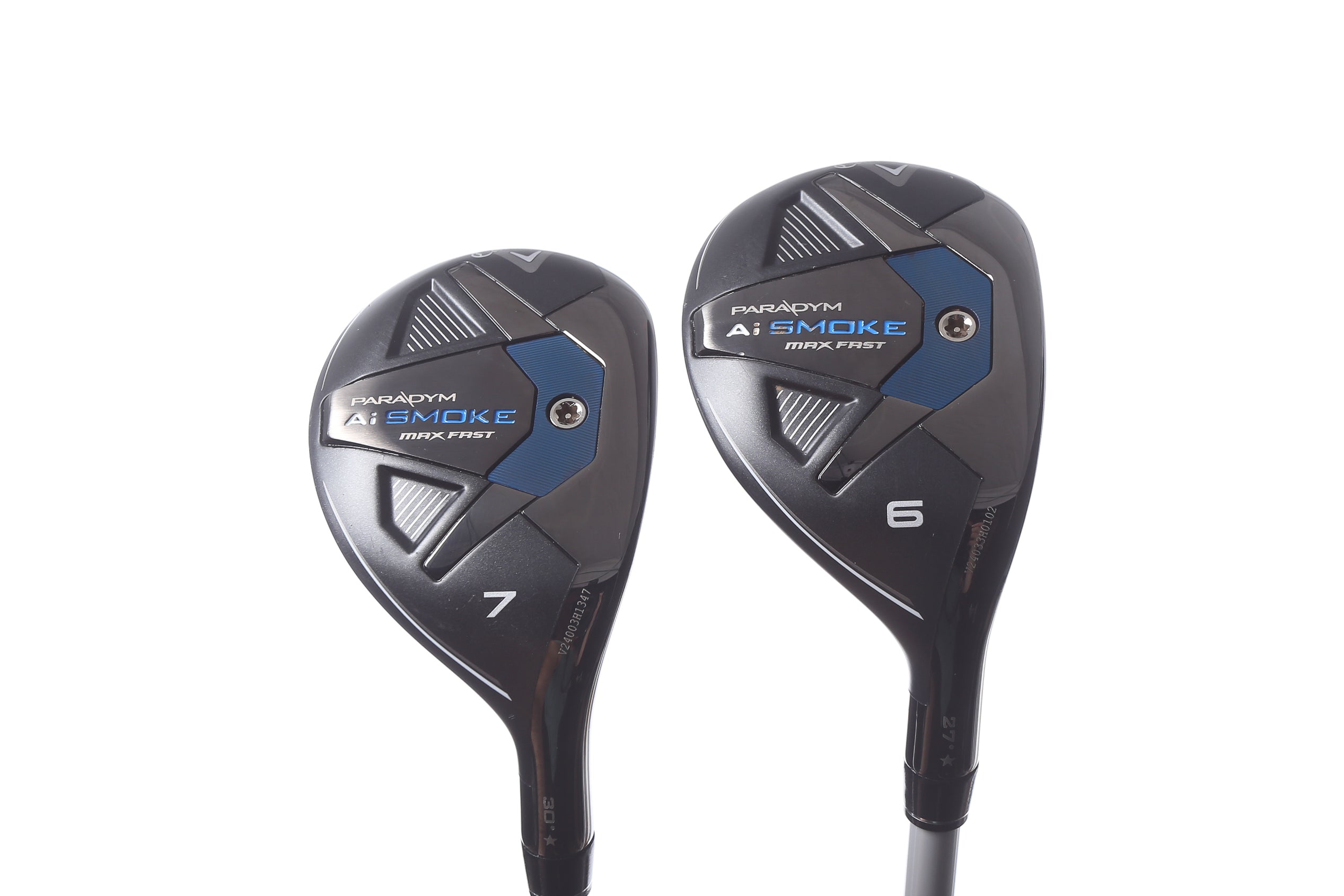 Used Callaway Paradym Ai Smoke MAX Fast Hybrid Golf Club Set - Right Handed 6H & 7H Ladies Flex - Perfect for Women Golfers on Course & Driving Range