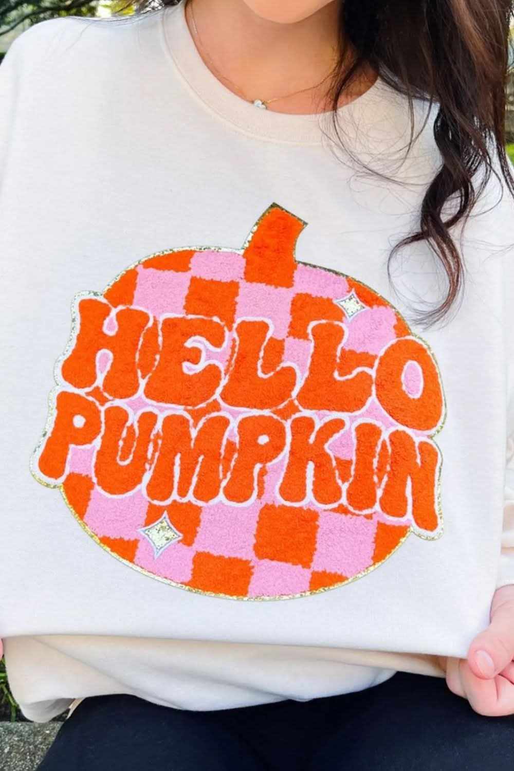 Stylish Long Sleeve Graphic Sweatshirt for Women - Trendy Pullover with Unique Prints - Perfect for Casual Wear, Street Fashion & Fall Outfits