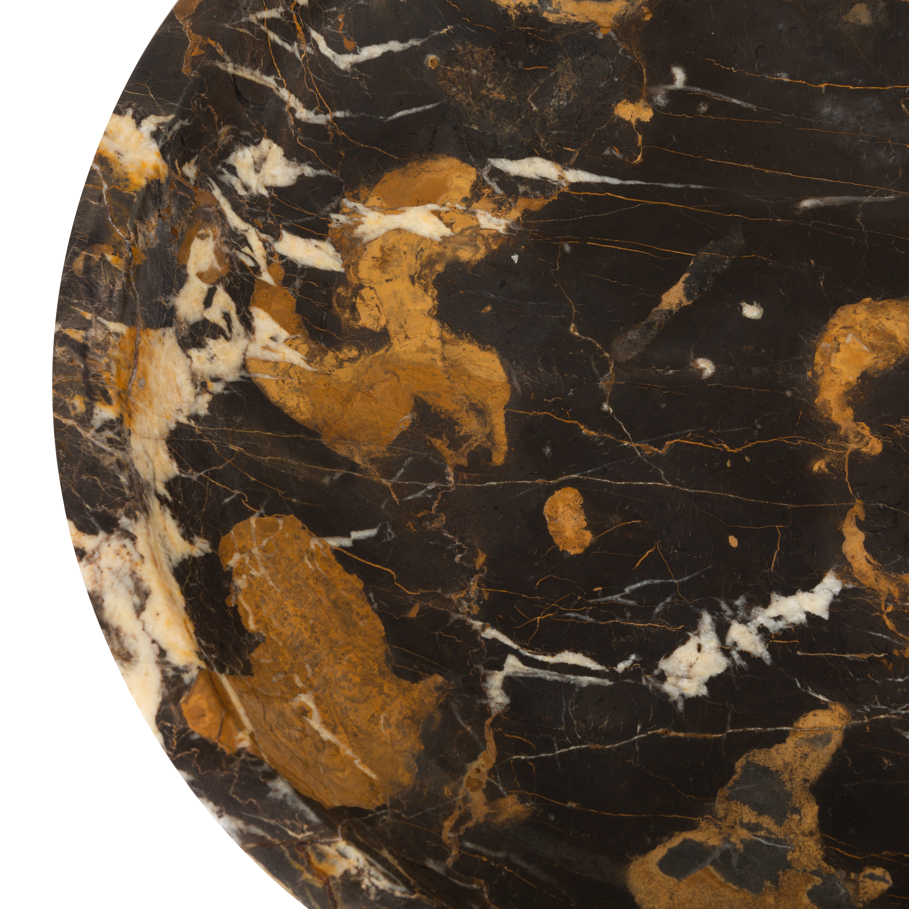 Premium Honed Marble Bowl – Handcrafted Natural Stone Serving Bowl for Salads, Fruits & Desserts | Elegant Home Decor & Wedding Gift Idea