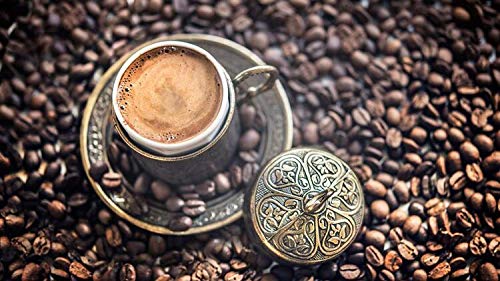 Premium Turkish Menengic Coffee (Pistachio Coffee) - 200g (7 oz) Halal Certified | Authentic Citlembik, Cedene, Citemik, Citlik Flavor | Perfect for Morning Boost & Relaxing Evenings | By Shazel