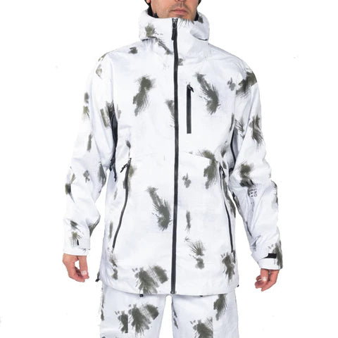 2022 Men's 3L Waterproof Shelter Shell Jacket - Lightweight Windproof Raincoat for Hiking, Camping & Outdoor Adventures