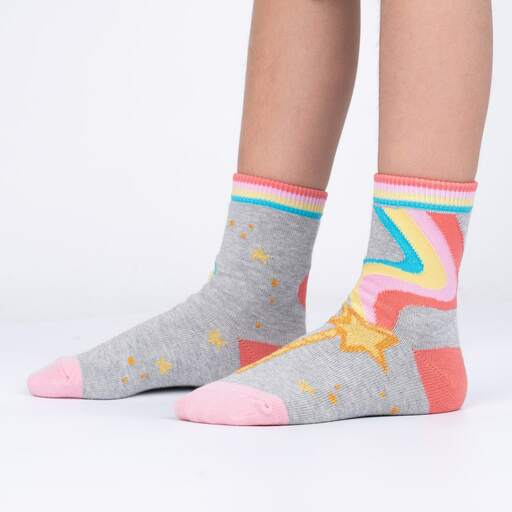 Magic Crew Socks for Kids - Fun & Comfortable Youth Socks for School, Sports & Everyday Wear