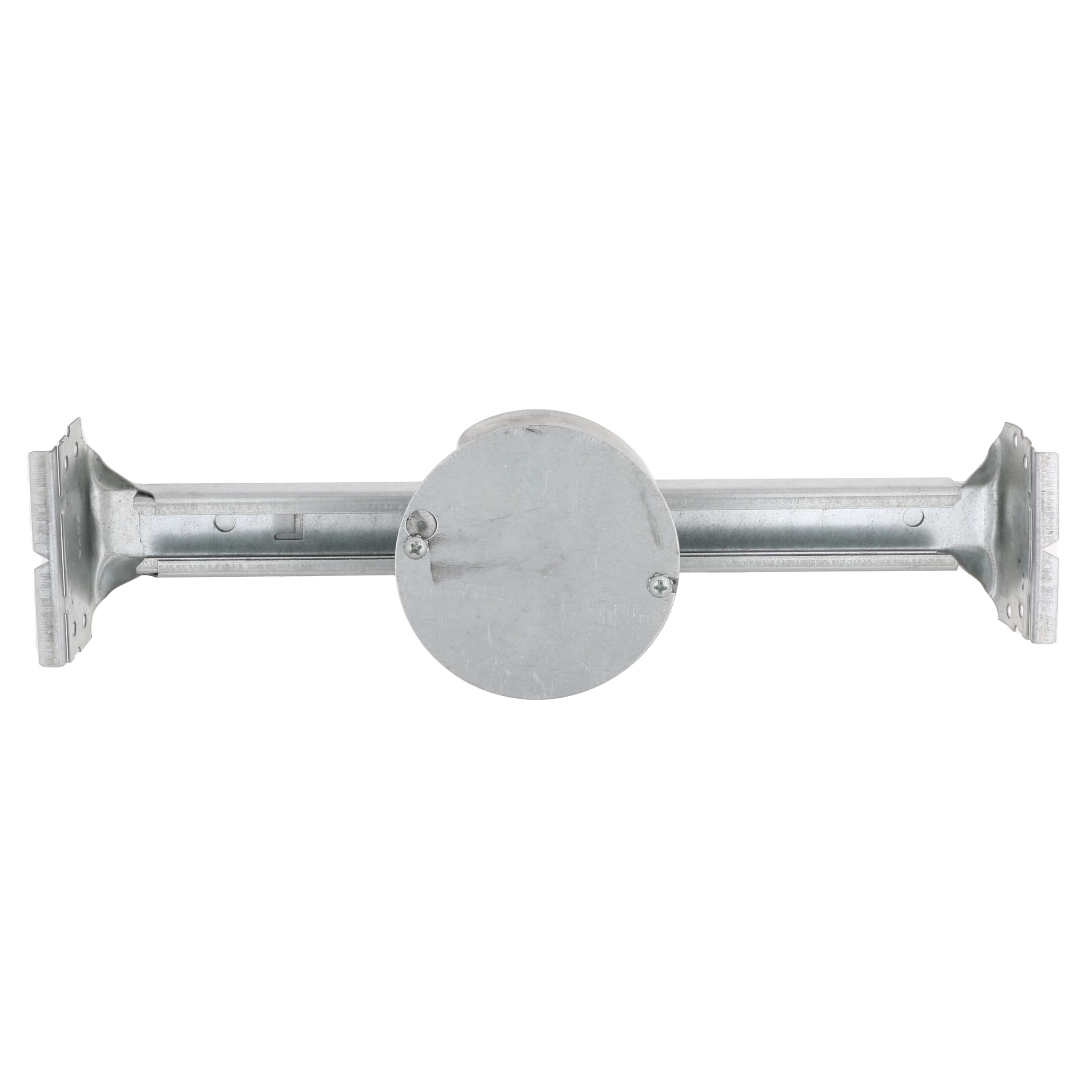 KWIK-Brace with 1-1/2 Inch Deep Box for New Construction, Three 1/2 Inch Knockouts - Ideal for Electrical Wiring in Residential and Commercial Buildings