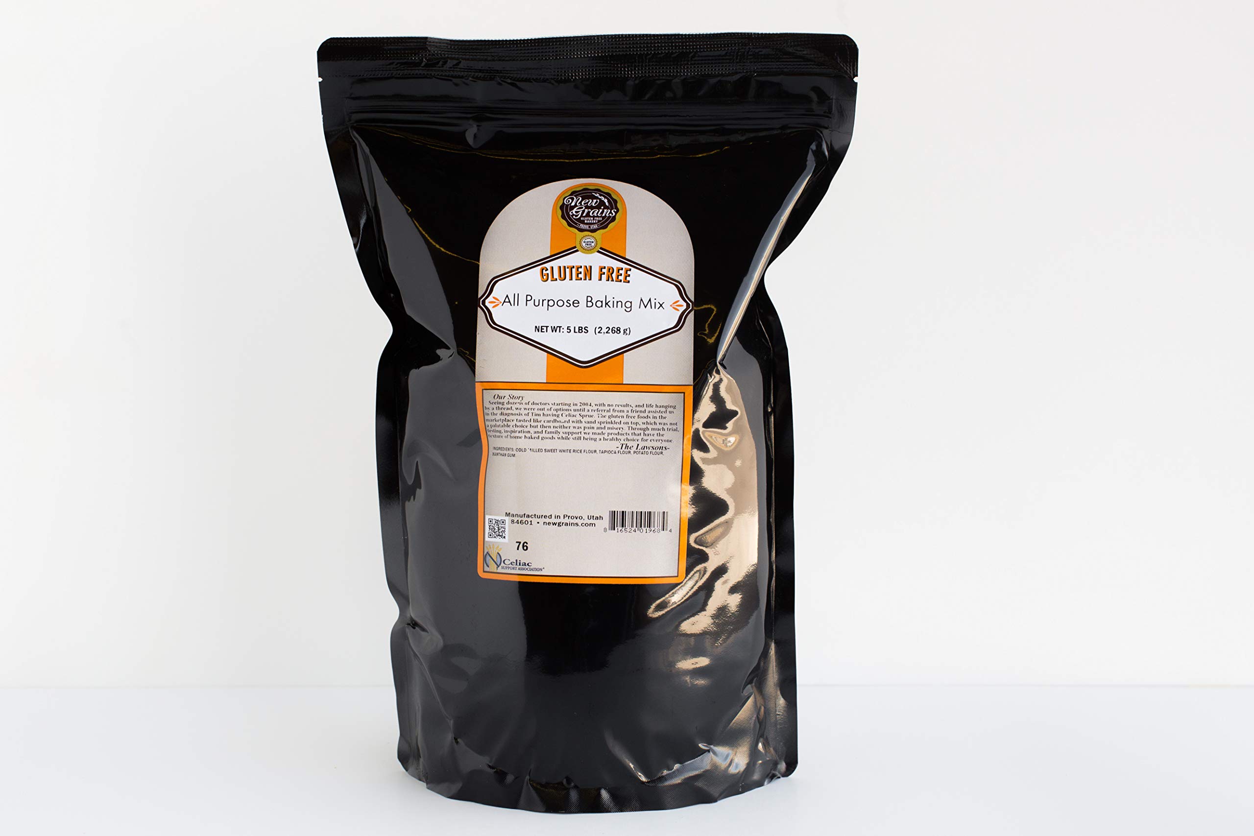 Premium Organic All-Purpose Baking Mix - 25 lb Bulk Bag | Versatile Flour Blend with Salt & Sugar for Bread, Cakes & Pastries | Ideal for Home Bakers, Restaurants & Commercial Kitchens