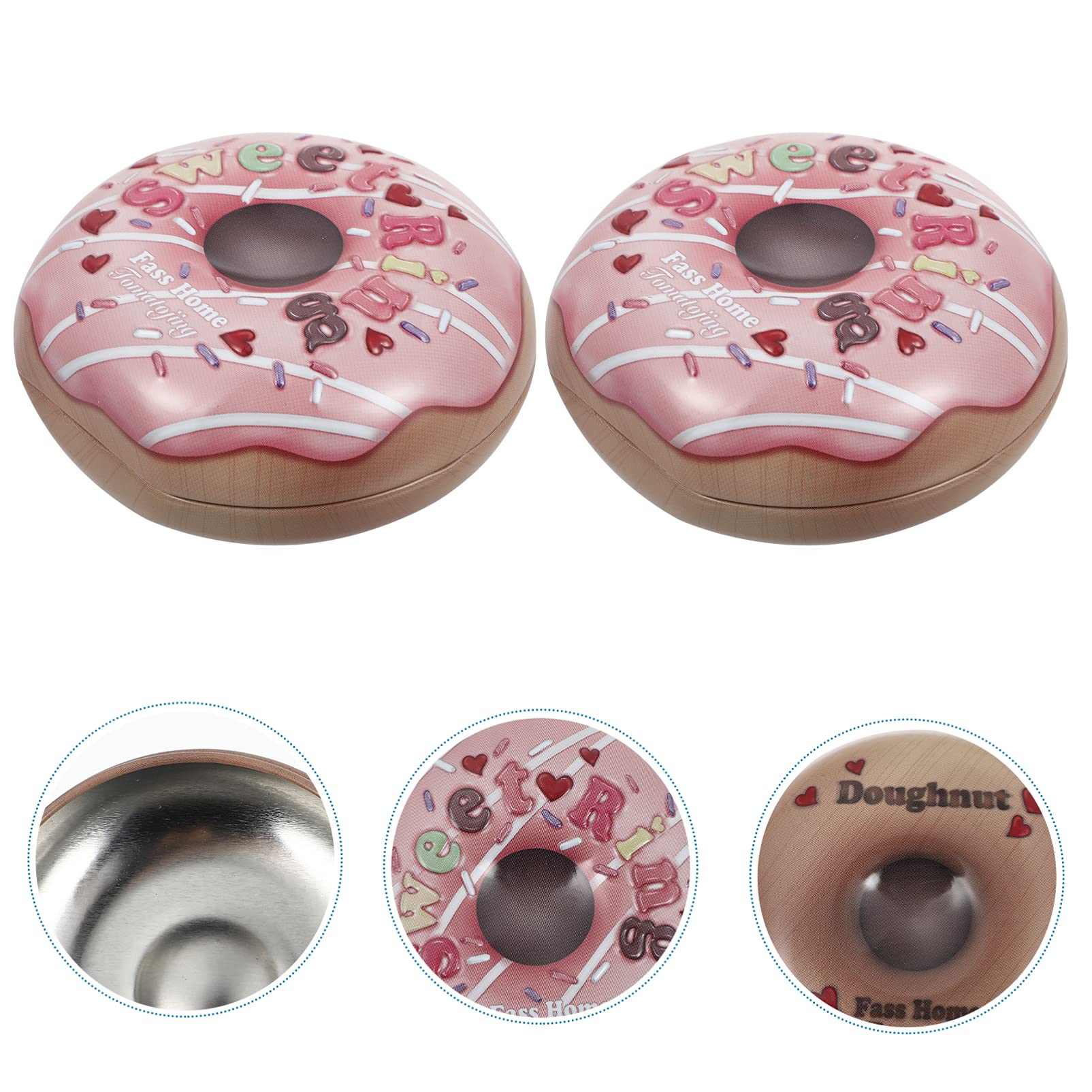 KESYOO 2-Piece Tin Wedding Candy Box Set - Elegant Gift Container for Weddings, Parties & Special Occasions