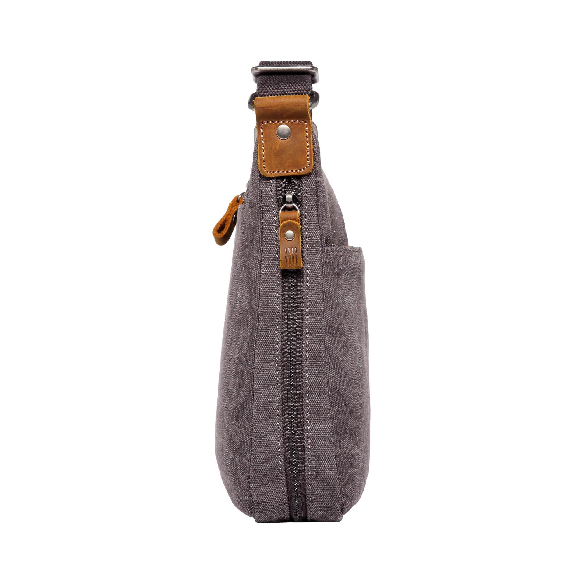 TRP0237 Troop London Classic Canvas Crossbody Bag - Stylish & Durable for Travel, Work & Everyday Use