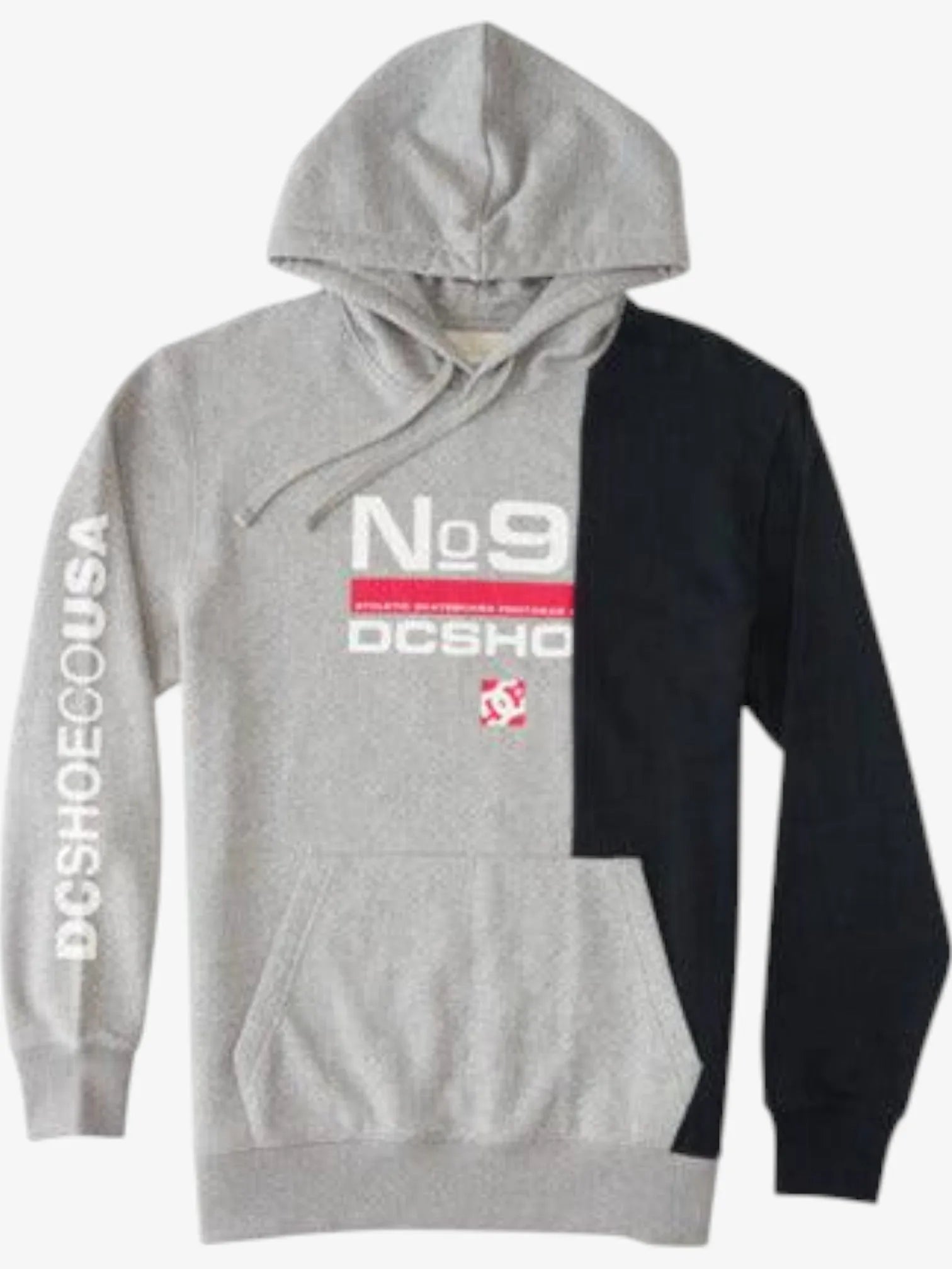 DC Shift Women's Hoodie Sweatshirt - Grey & Black | Cozy Pullover for Casual Wear, Street Style & Winter Outfits