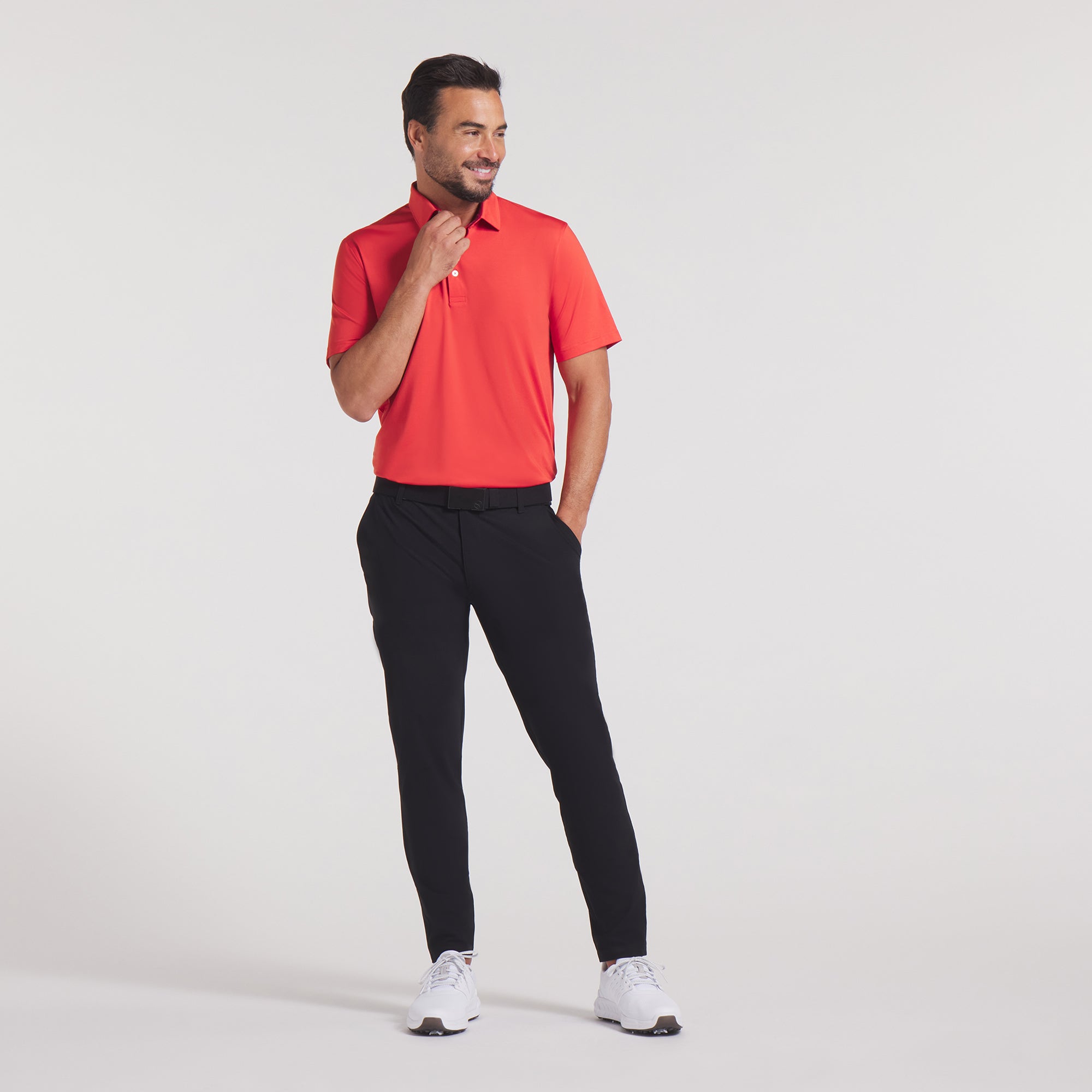 MATTR Brigade Golf Polo Shirt for Men - Breathable, Moisture-Wicking Performance Golf Shirt - Perfect for Golf Courses, Country Clubs & Casual Wear