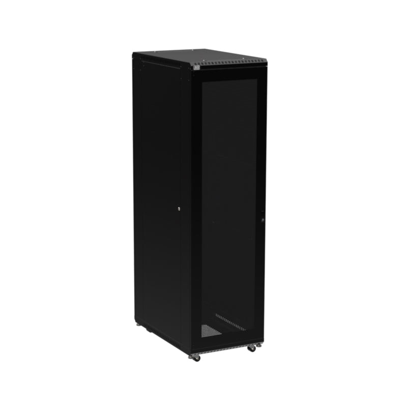 45U LINIER® Server Cabinet with Vented/Vented Doors - 3107 Series for Data Center, Network Rack & IT Equipment Storage