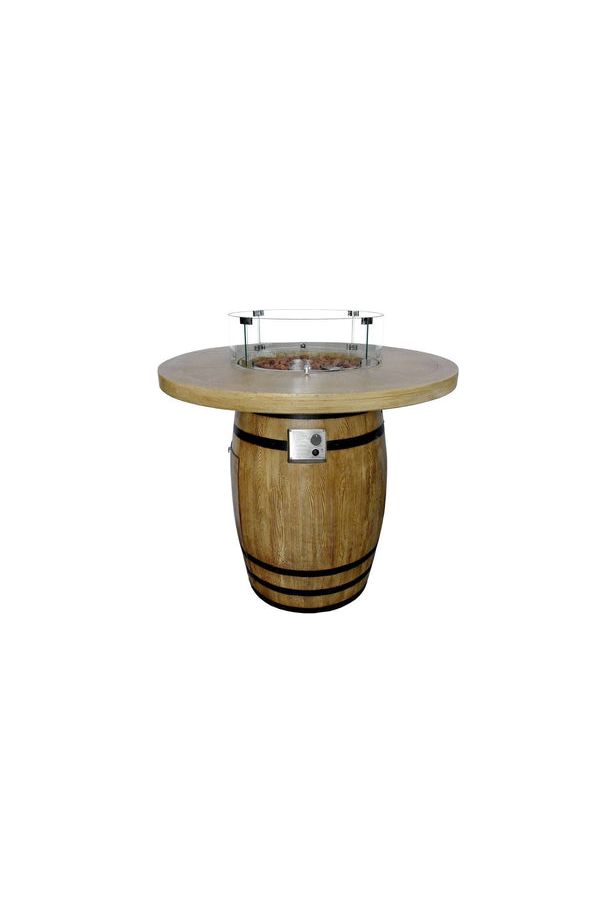 Elementi Lafite Fire Pit OFG225 - Outdoor Wood Burning Fire Pit for Backyard, Patio, and Camping - Durable Steel Fire Bowl with Spark Screen and Poker - Perfect for S'mores, Bonfires, and Outdoor Gatherings