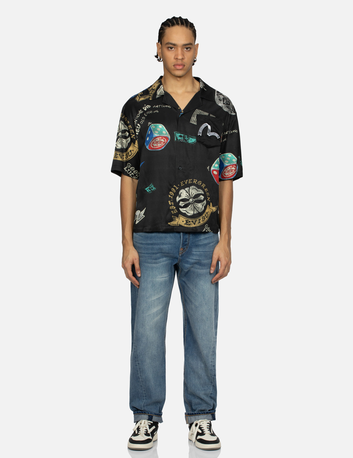 Trendy Allover Gaming Print Boxy Short Sleeve T-Shirt for Men & Women - Perfect for Casual Wear, Gaming Events & Everyday Outfits