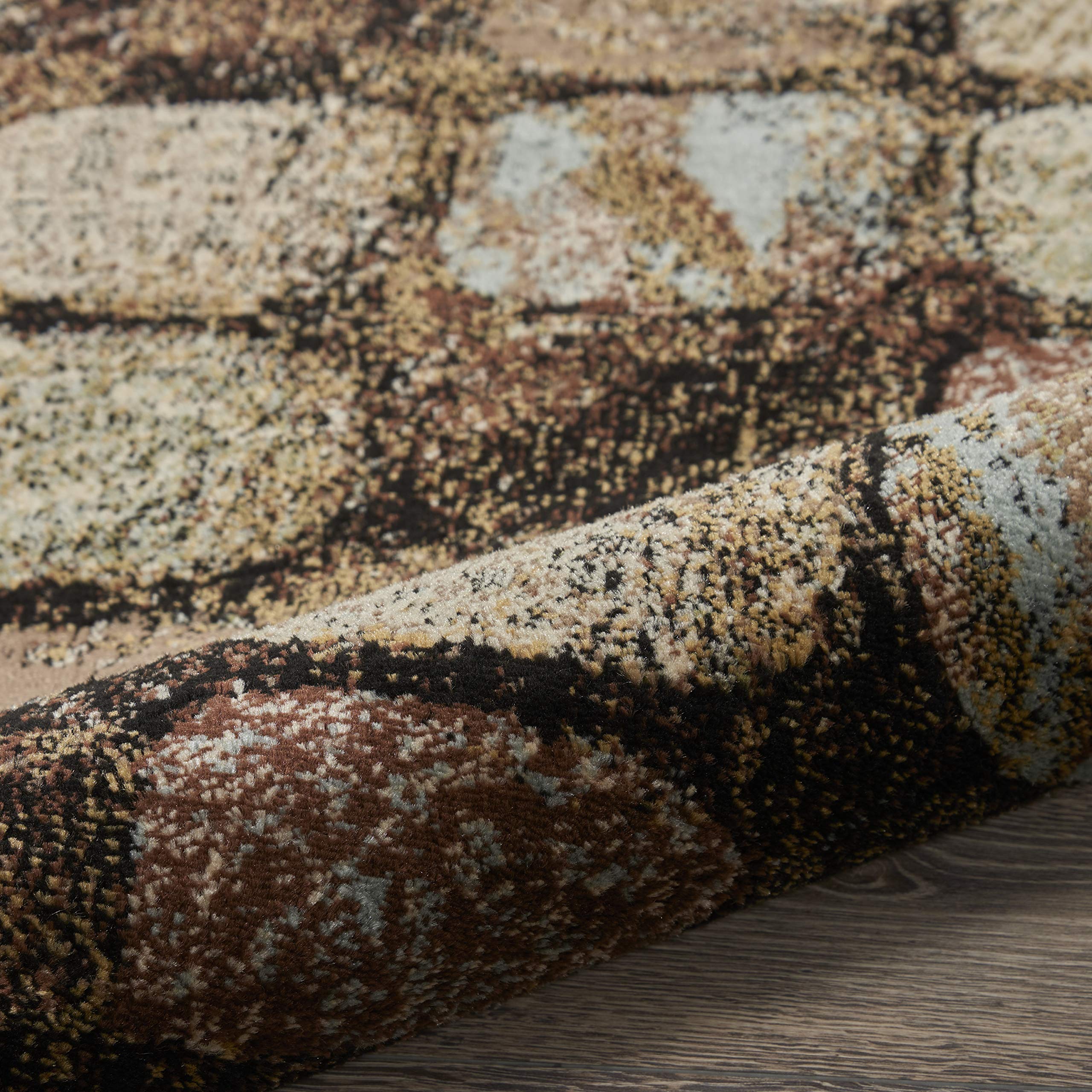 Nourison Modesto Eclectic Charcoal 7'10