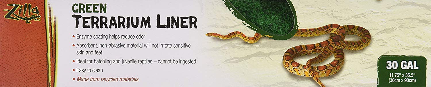 Premium Terrarium Liner for Reptiles & Amphibians - Breathable Mesh Substrate for Vivariums, Terrariums & Reptile Tanks - Ideal for Geckos, Snakes & Frogs (12