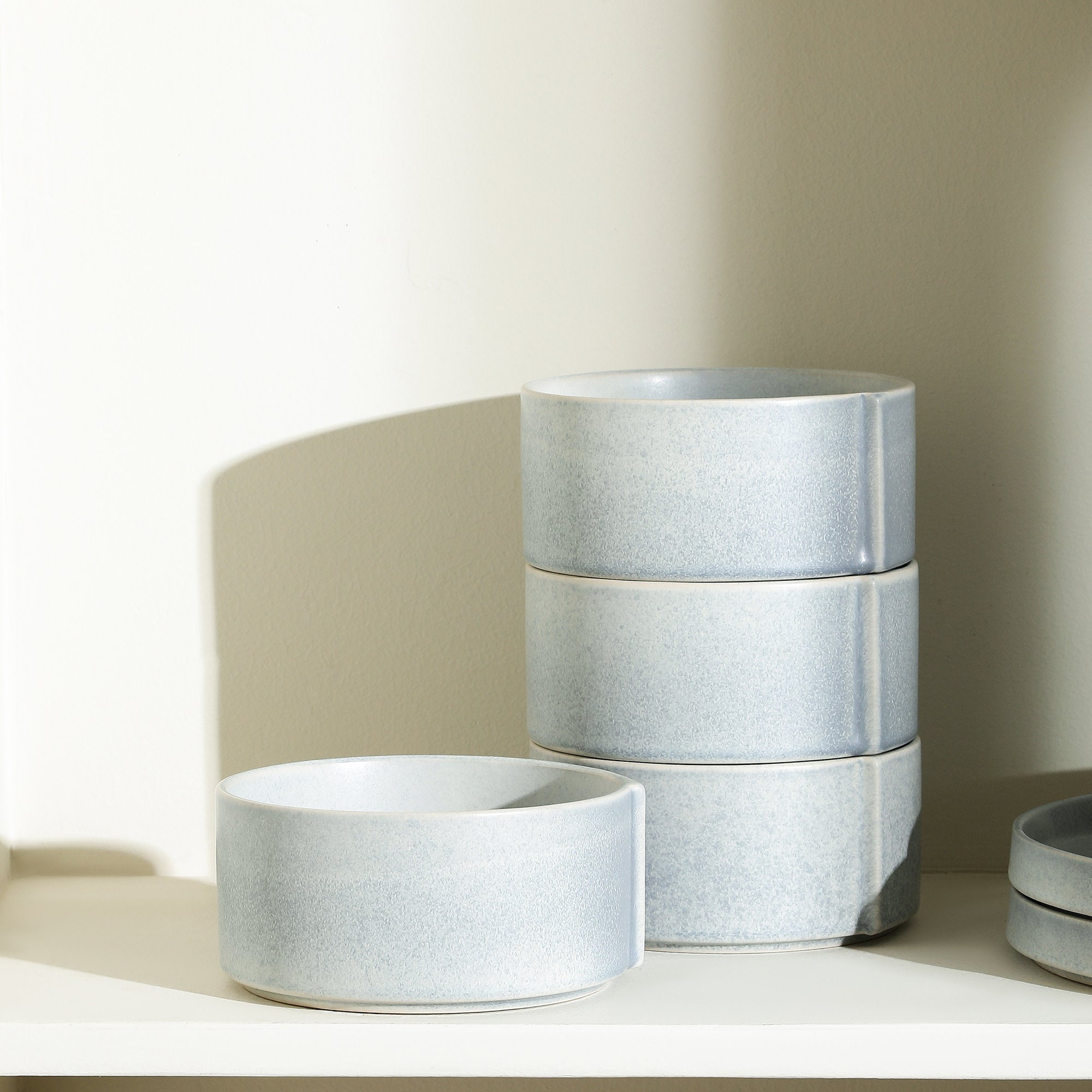 Premium Blue Grey Stoneware Bowl – Handcrafted Ceramic Soup & Salad Bowl – Perfect for Home Dining, Restaurants & Gifting
