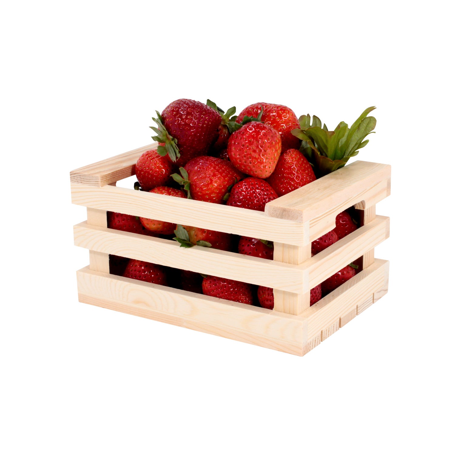 Tree Choice 6 x 4 Inch Oblong Wooden Crates - Pack of 24 - Rustic Wood Storage Boxes for Home Decor, Wedding Centerpieces, and DIY Craft Projects