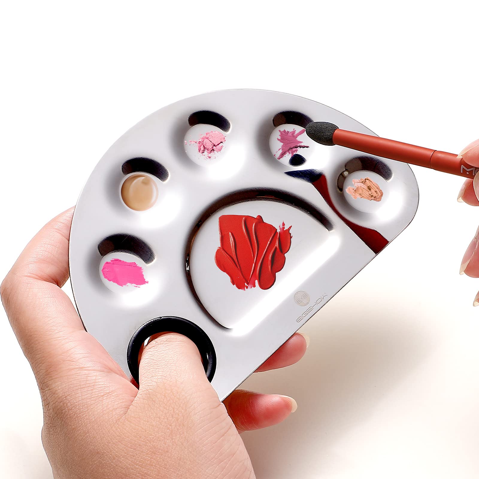 EIGSHOW 8pcs Professional Makeup Brush Set with Case - Perfect for Christmas Gifts & Daily Makeup
