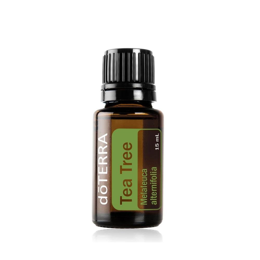 doTERRA Tea Tree Essential Oil 15ml - 100% Pure Melaleuca Oil for Skin Care, Aromatherapy & Hair Growth - Perfect for Diffusers, DIY Beauty & Home Cleaning