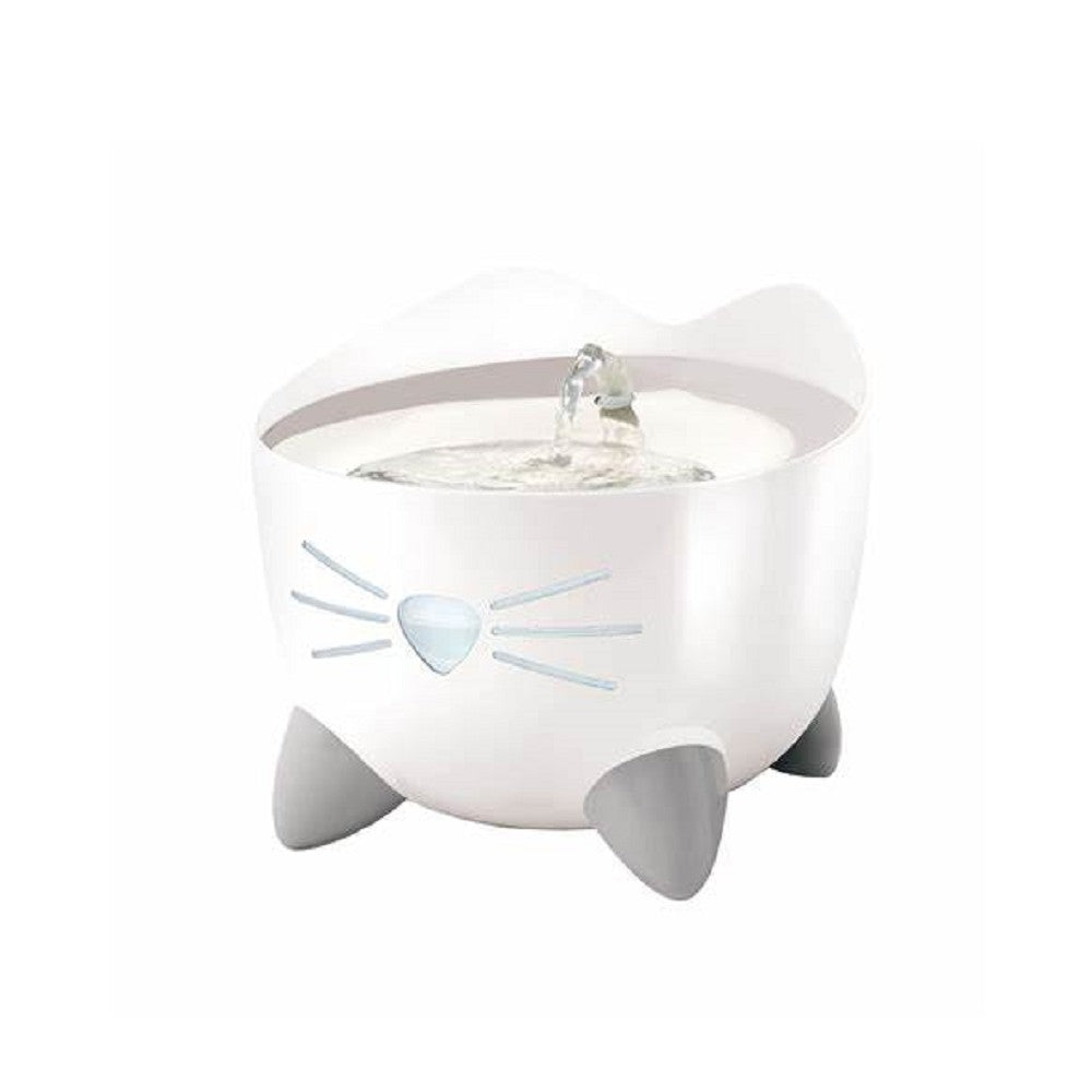 Pixi Pet Water Fountain - Automatic Cat & Dog Drinking Fountain with Quiet Pump, 2.5L Capacity - Perfect for Home, Office, or Travel Use