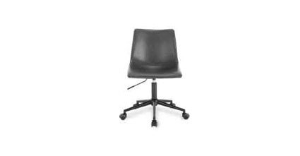 Paxton Ergonomic Office Task Chair - Adjustable Height & Lumbar Support for Home & Business Workspaces - Comfortable Desk Chair for Long Hours Sitting, Computer Work & Study